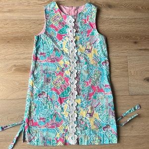 Lilly Pulitzer girls shift dress size 8